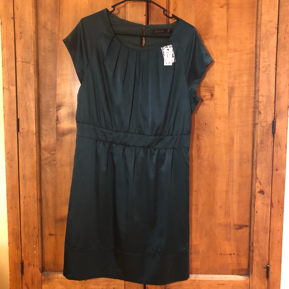 The Limited - Hunter green dress